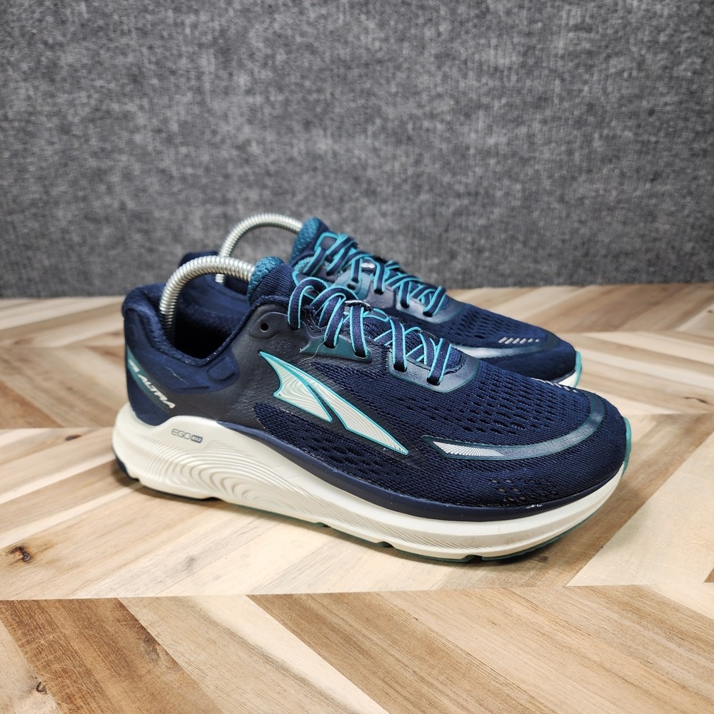 Altra Paradigm 6 Women's Size 8.5 Navy Blue Teal Running Shoes AL0A5484442